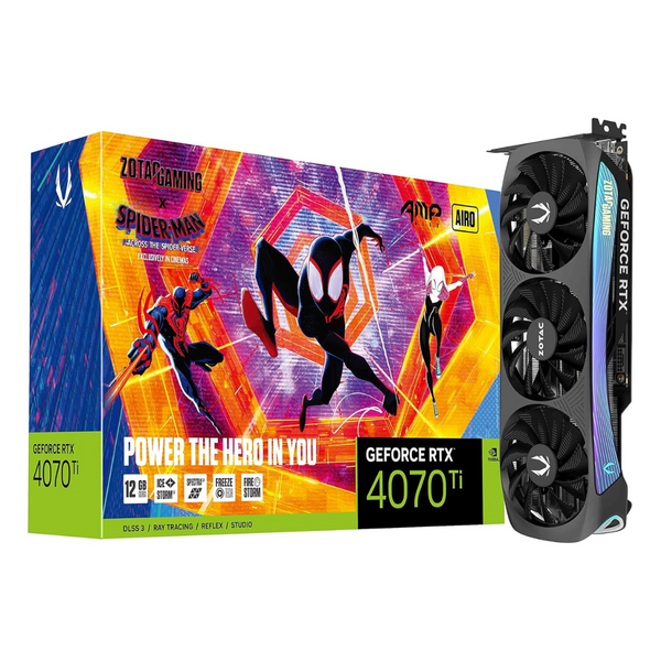 ZOTAC GAMING GeForce RTX 4070 Ti AMP 12GB GDDR6X Graphics Card