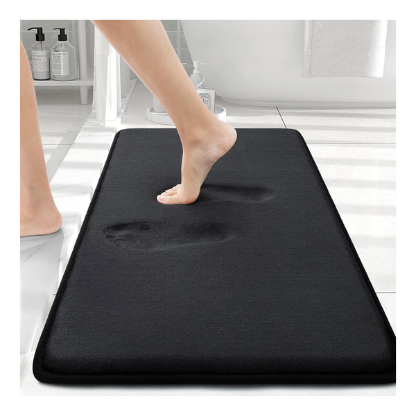 Smiry 30" X 20" Extra Soft Absorbent Memory Foam Bath Mat