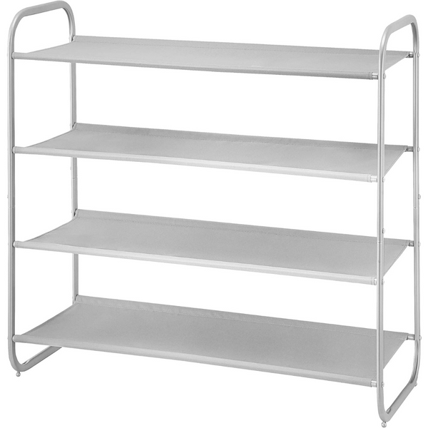 MAX Houser 4 Tier Shoe Rack Storage Organizer