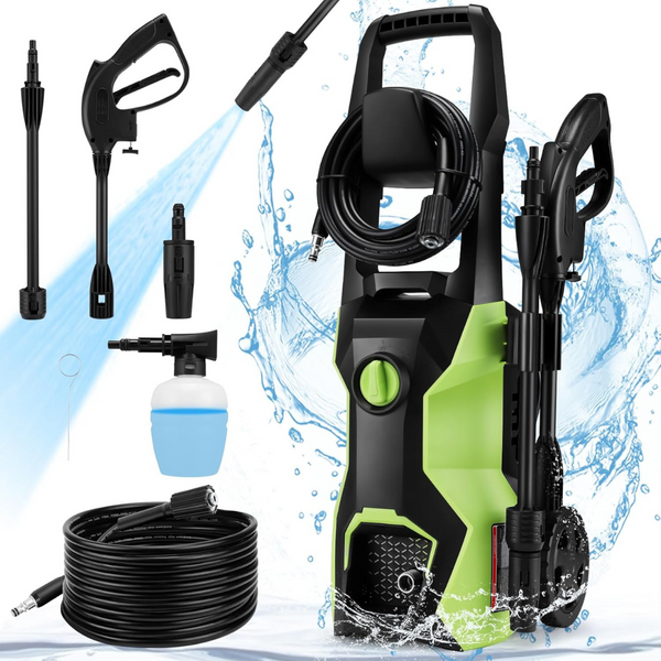 TEANDE 1700W Power Electric 1.8GPM Pressure Washer