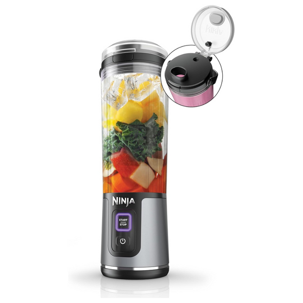 Ninja BC151BK Blast Portable Blender, Cordless, 18oz. USB-C Rechargeable
