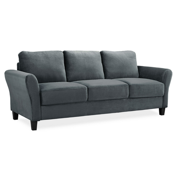 Lifestyle Solutions Alexa Sofa With Rolled Arms