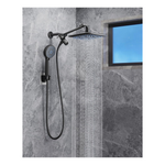 Veken Adjustable High Pressure Rain Shower Head Combo