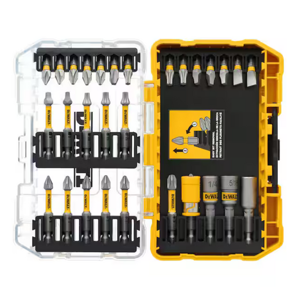 30-Pieces Dewalt MAXFIT ULTRA 1/4" Hex Steel Screwdriving Bit Set