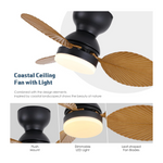 26 Inch Tropical Ceiling Fans With Lights And Remote