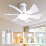 Ensenior 16.5" Dimmable Light Socket Fan