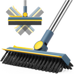 3 in 1 Floor Scrub Brush with 44.5 Long Handle