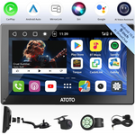 Portable Android 9" QLED Touchscreen CarPlay Screen