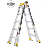 22' Gorilla Ladders Reach Aluminum Multi-Position Type 1A Duty Rating Ladder