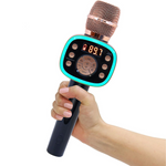 Singing Machine 2.0 Wireless & Bluetooth Carpool Karaoke Microphone