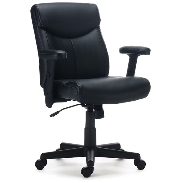Staples Traymore Ergonomic Faux Leather Swivel Computer And Desk Chair
