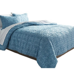 Threshold 7-Piece Full Clipped Jacquard Comforter & Sheet Set (3 Colors)