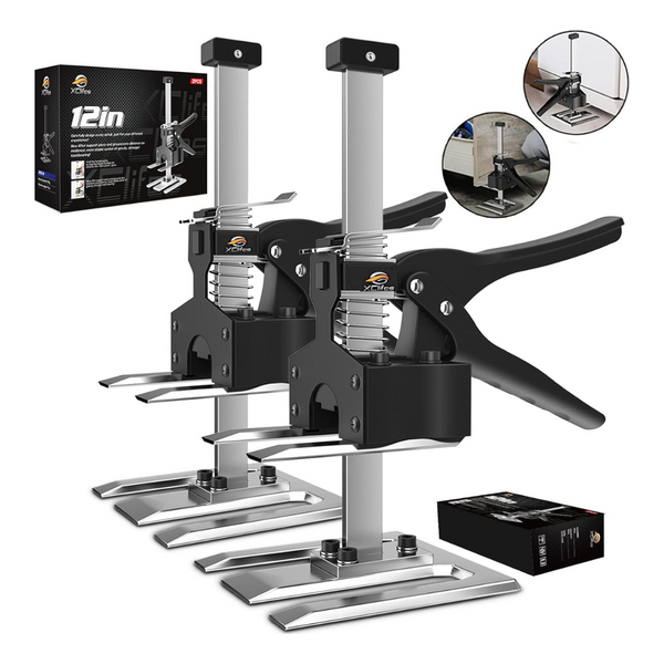 2-Pack XClifes 12 Labor-Saving Handle Construction Jack