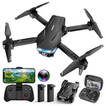 1080p HD FPV 360 deg. Flip Foldable Drone with Voice Gesture Control