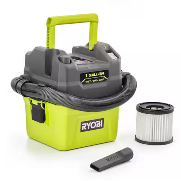 RYOBI ONE+ 18V Cordless 1 Gal. Wet/Dry Vacuum (Tool Only)