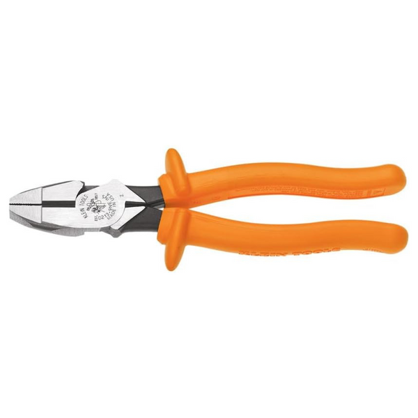 Klein Tools 9" Insulated Side Cutting New England Nose Pliers