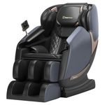 Real Relax Full Body Zero Gravity Massage Chair With Dual-core S Track LCD Remote Bluetooth Heating