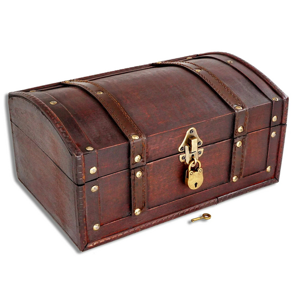 Brynnberg Vintage Pirate Treasure Chest