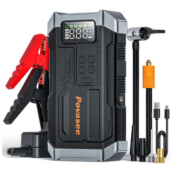 5000A Jump Starter With Air Compressor