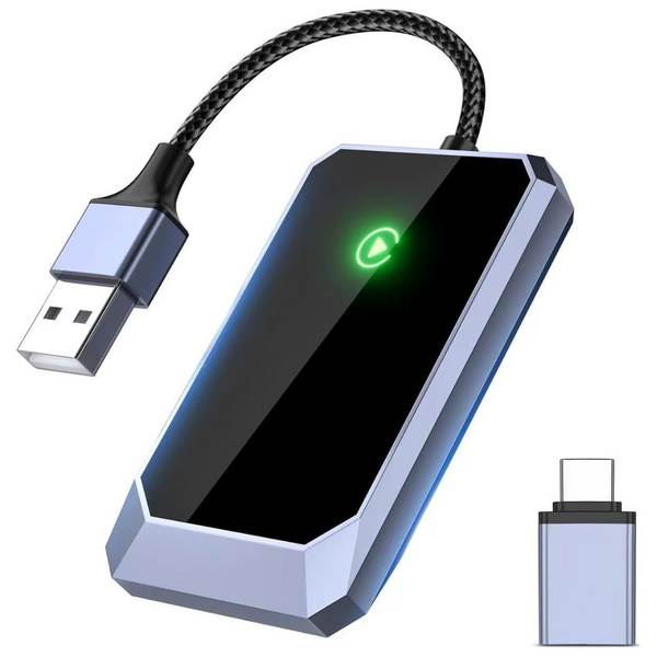 Wireless Control Plug & Play Carplay Adapter For Cars