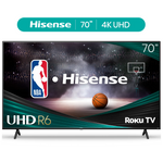 Hisense R6 Series 70" 4K Ultra HDR Smart LED Roku