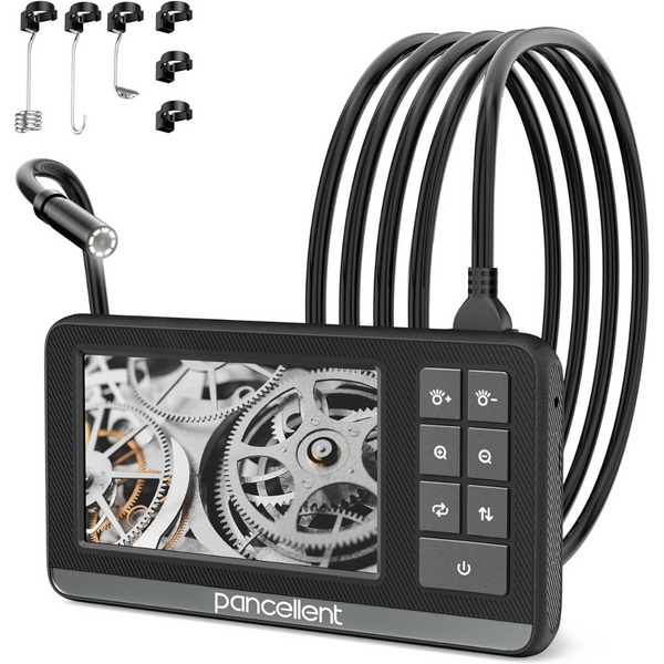 Pancellent 4.3" Industrial HD Digital Borescope With LED & 16.5ft Cable