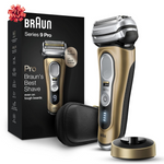 Braun Series 9 Pro Electric Waterproof Foil Shaver With ProLift Trimmer