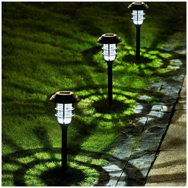 8-Pack Solpex Solar Outdoor Lights