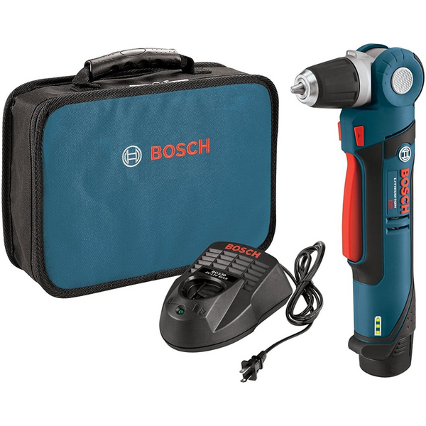 Bosch PS11-102 12V Max 3/8'' Right Angle Drill/Driver Kit w/Battery