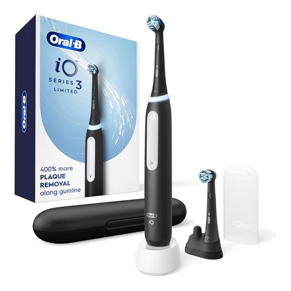 Oral-B iO Series 3 Limited Electric Toothbrush W/ 2 Brush Heads