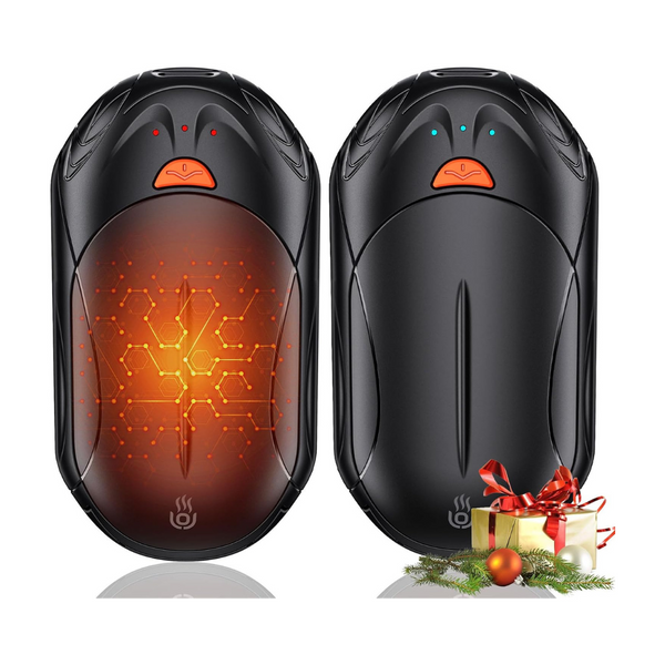 2-Pack Outjut AI 6000mAh Rechargeable Hand Warmers
