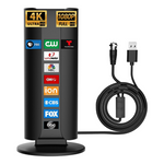 900+ Miles Long Range 2024 Upgraded Digital TV Antenna