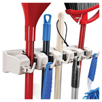 Home-It 5-Position Mop And Broom Holder