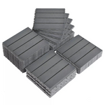 27-Piece Plastic Patio Deck Tiles ( 12" x 12")