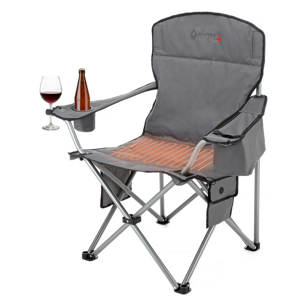 Arrowhead Outdoor Portable Heated Folding Camping Chair