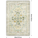 4' x 6' Comfort Softness Washable Boho Area Rug