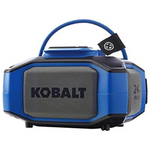 Kobalt 7-In 10-Watt Bluetooth Compatibility Outdoor Portable Speaker