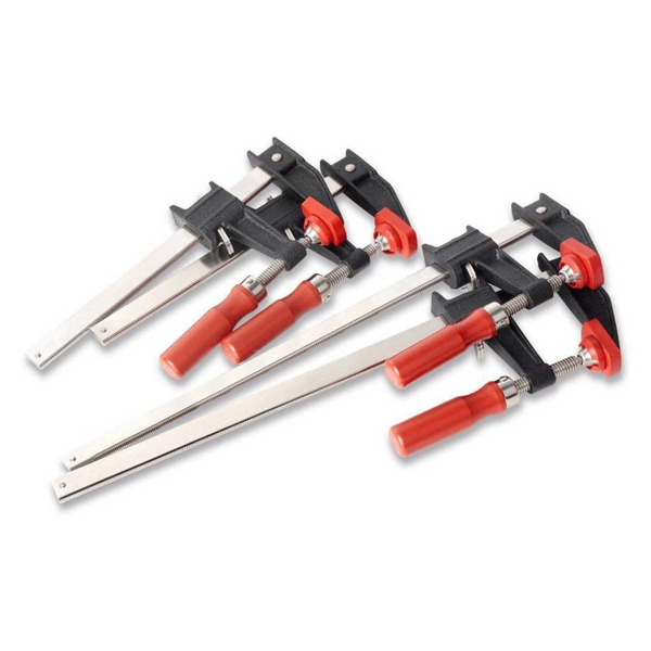 Bessey BESSEY GSCC4PK-C F-style Clamp Set For Woodworking