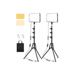 2-Pack Unicucp LED Video Photography Lighting Kit With 62.99 Tripod Stand