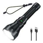 Driverwish Rechargeable 990000 High Lumens 2-Focus Tactical LED Flashlights