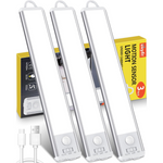 3-Pack Motion Sensor 36 LED Under Cabinet Lights