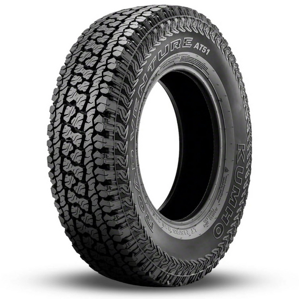 Kumho Road Venture AT51 All Terrain P265/75R16 114T Light Truck Tire