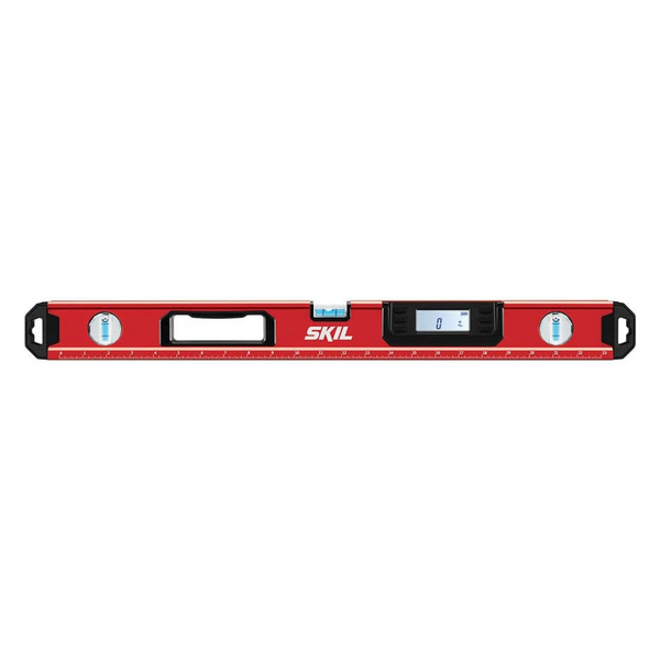 SKIL Steel 24-In 3 Vial Magnetic Box Beam Level