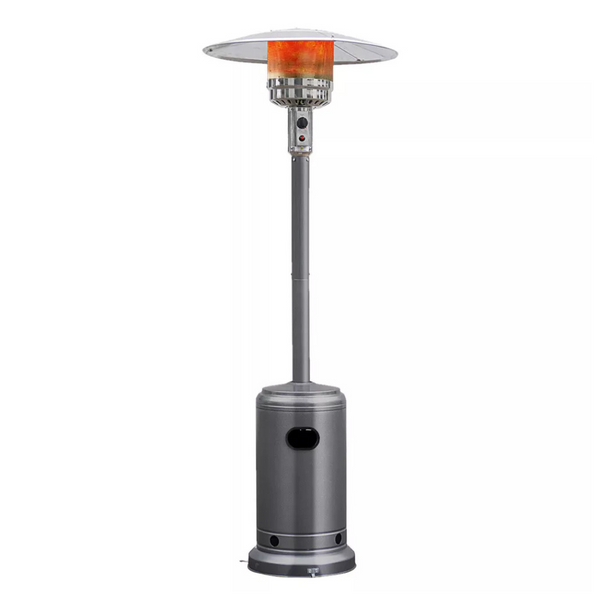 Costway 50000 BTU Patio Standing LP Gas HeaterStainless Steel Propane