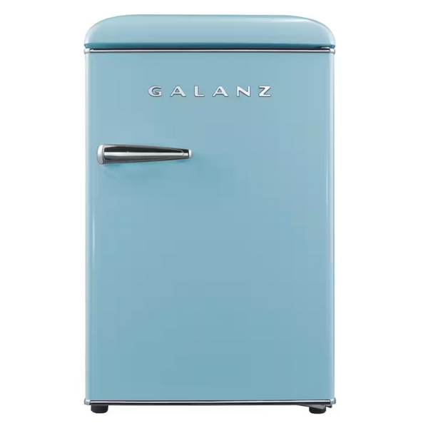 Galanz 2.5 Cu Ft Retro Compact Refrigerator With Single Doors