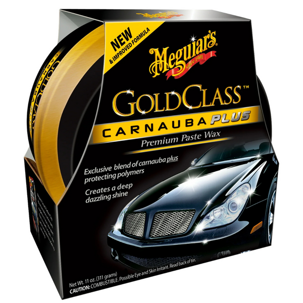 Meguiar's Gold Class Carnauba Plus Premium Paste Wax, 11 Oz