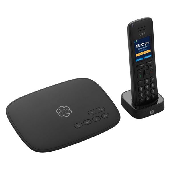 Ooma Telo VoIP Free Internet Home Phone Service And HD3 Handset. Affordable Landline Replacement. Unlimited Nationwide Calling