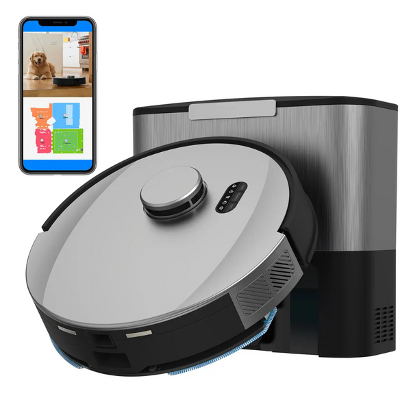 BObsweep UltraVision Self-Empty Robot Vacuum & Mop