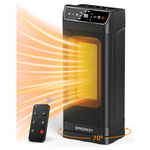 Electric 1500W PTC Ceramic Space Heaters With Thermostat & Remote
