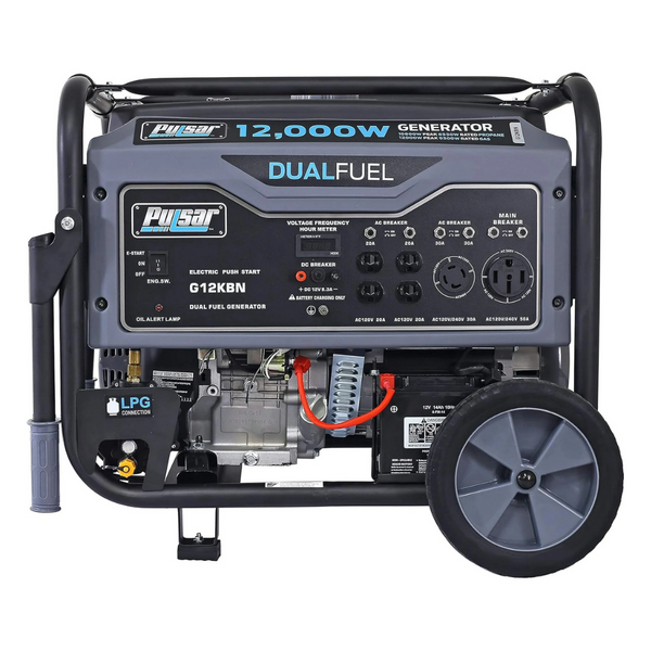 Pulsar 12000 Watt Dual Fuel (Hybrid) Portable Generator